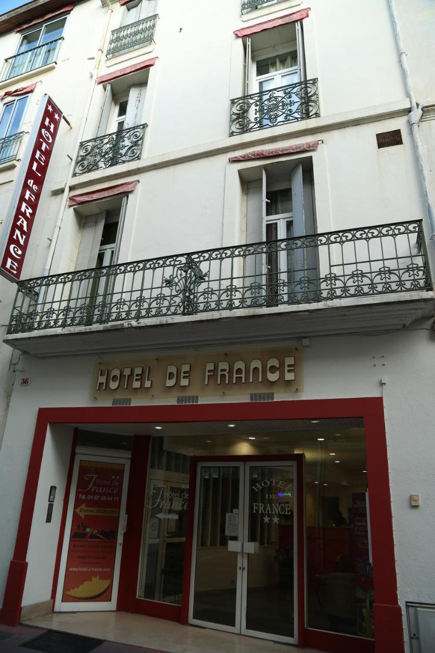 Hotel De France Béziers Eksteriør billede